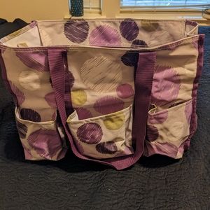 5 pocket zip tote